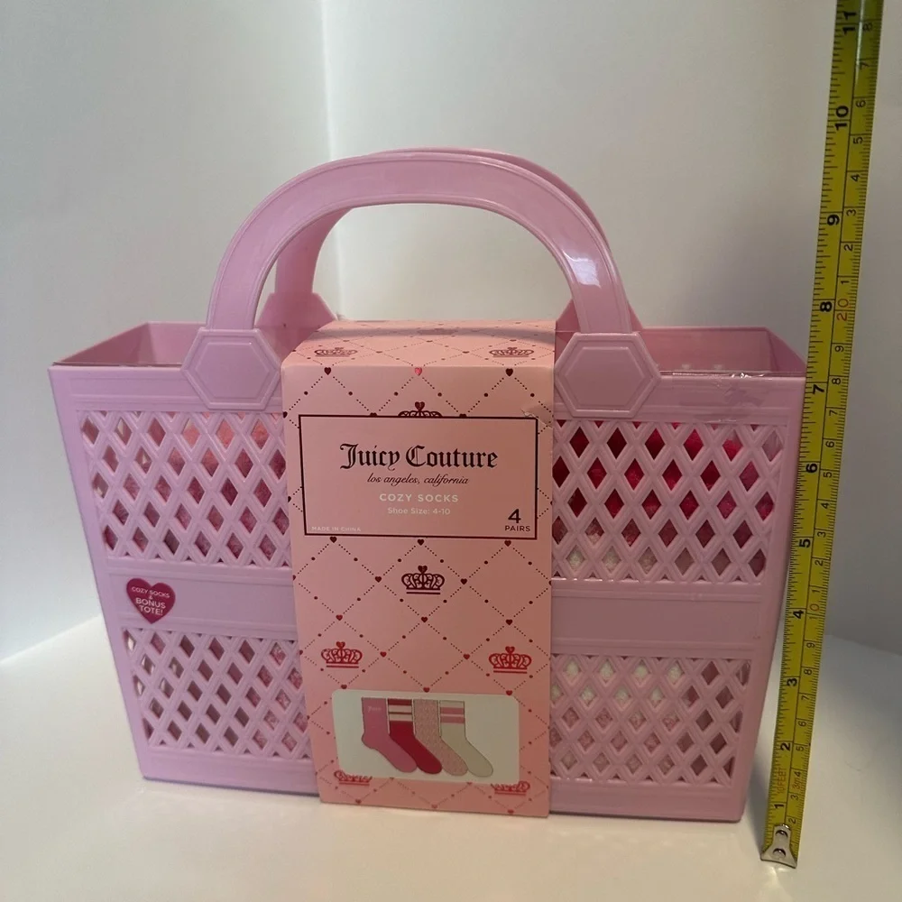 Juicy Couture Pink Cozy Socks Set